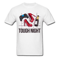 Tough Night Gaming Girl T-Shirt - white