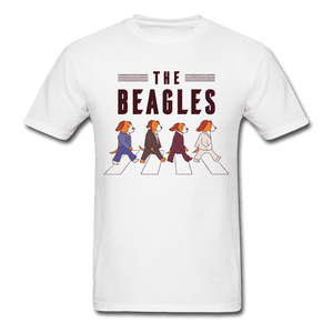 The Beagles Unisex T-Shirt - white
