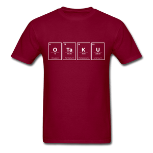 OTAKU Periodic Table #Nerd Unisex Classic T-Shirt - burgundy