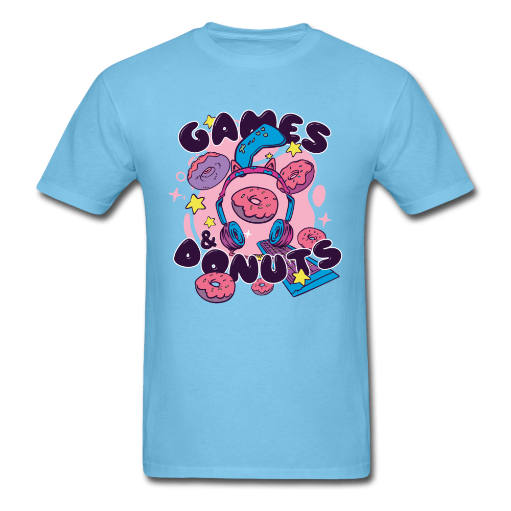 Games and Donuts Sweet Life Unisex T-Shirt - aquatic blue