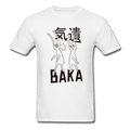 BAKA Slapping Rabbit Unisex T-Shirt - white