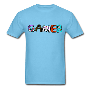 Gamer Controls Funky Unisex T-Shirt - aquatic blue