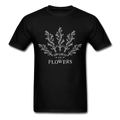 Sword of Flowers Unisex T-Shirt - black