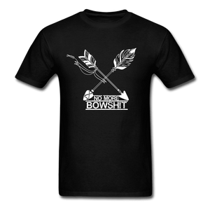 No More Bowshit Archer Ranger Unisex T-Shirt - black