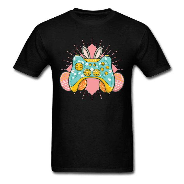 Gaming Easter Egg T-Shirt - black