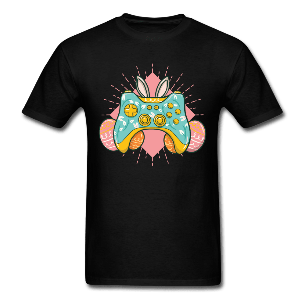 Gaming Easter Egg T-Shirt - black