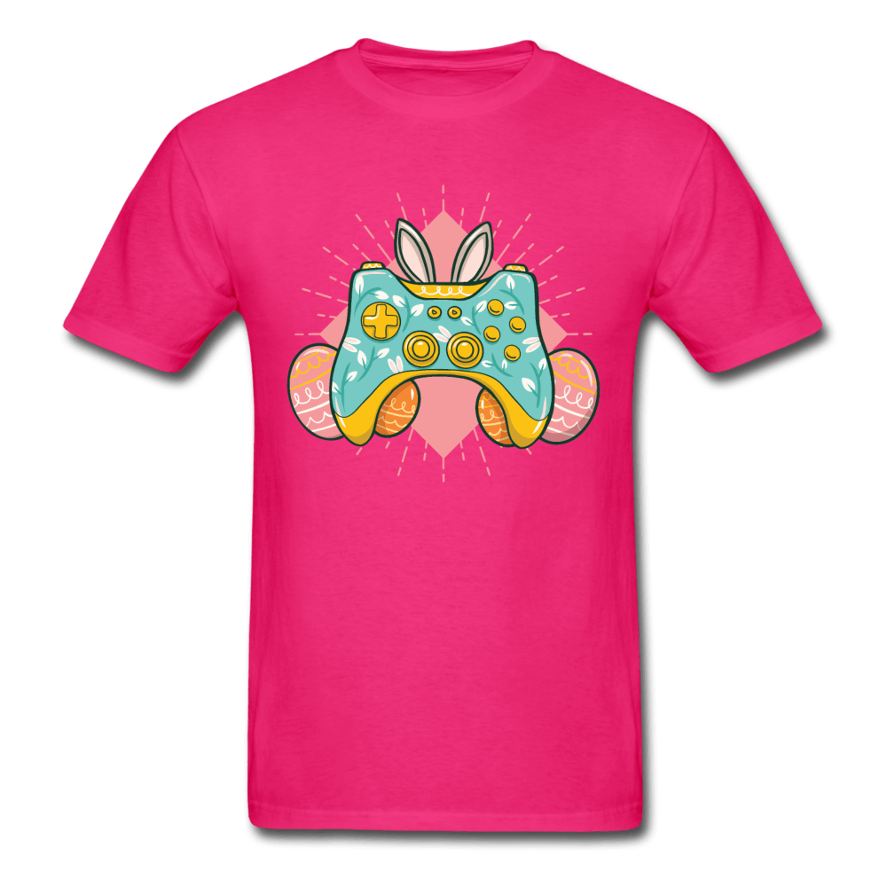 Gaming Easter Egg T-Shirt - fuchsia