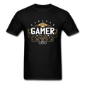 Forever Gamer Retro Gaming T-Shirt - black