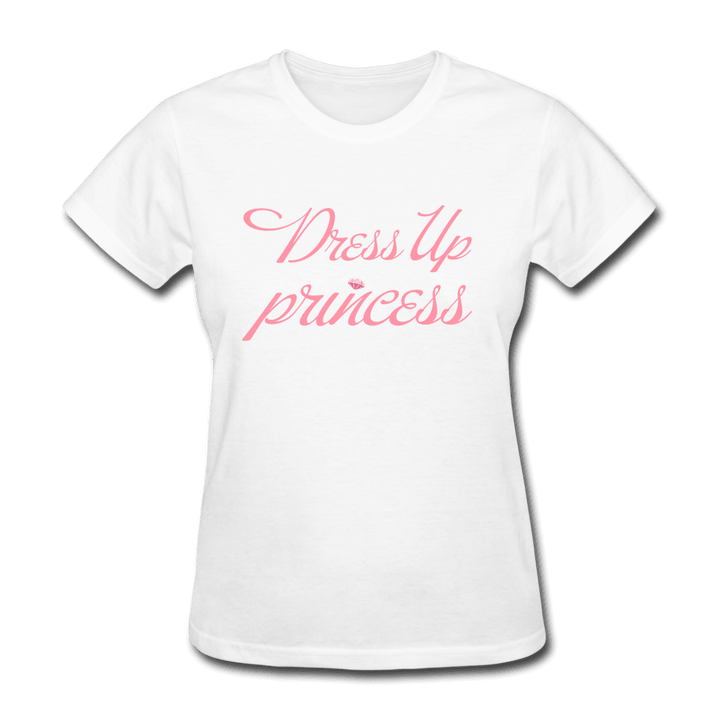 Dress Up Princess Shirt - white
