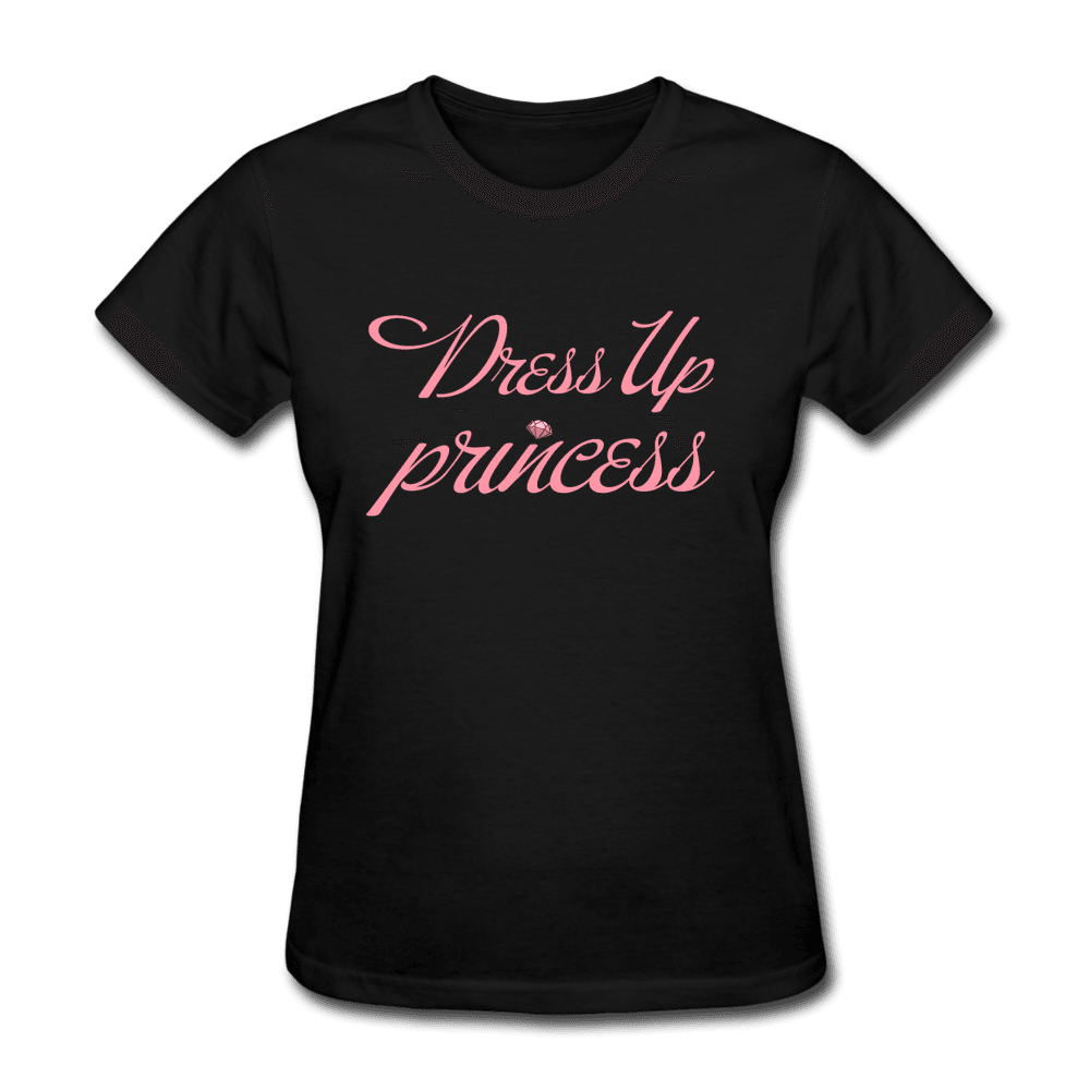 Dress Up Princess Shirt - black