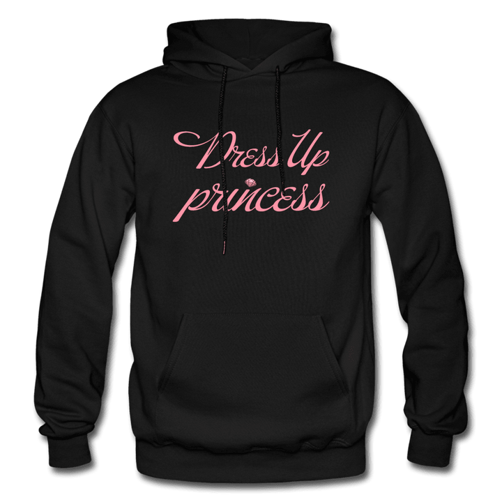Dress Up Princess Hoodie - black