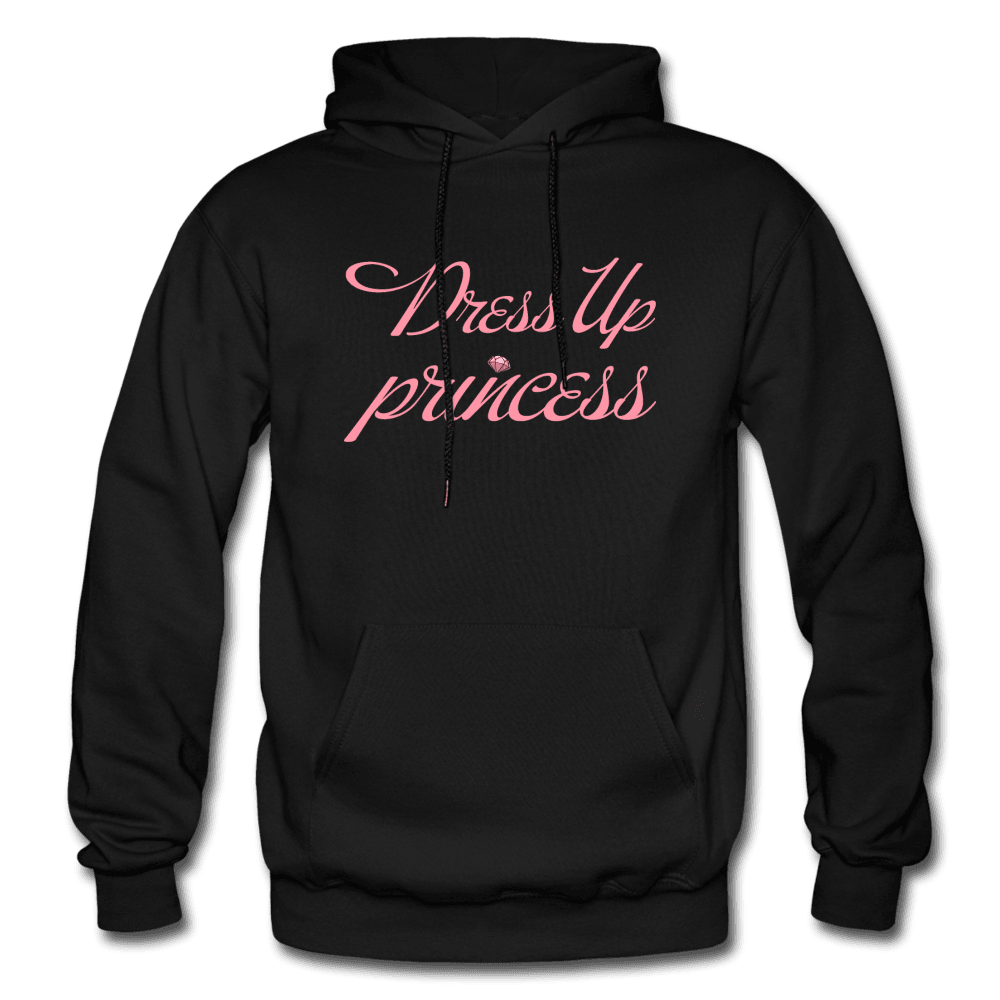 Dress Up Princess Hoodie - black