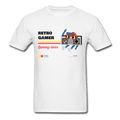 Retro Gamer Gaming 4Ever Gamer Shirt - white