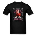 Super Duper Archer Skills Magic Cat Gamer Shirt - black