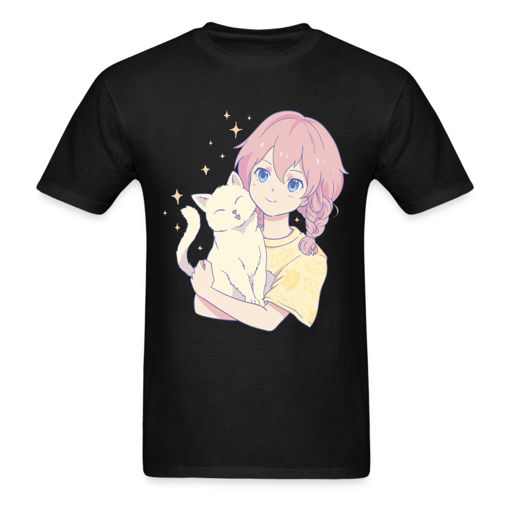 My Purrfect Kawaii Neko T-Shirt - black