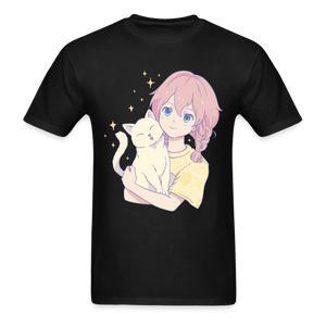 My Purrfect Kawaii Neko T-Shirt - black