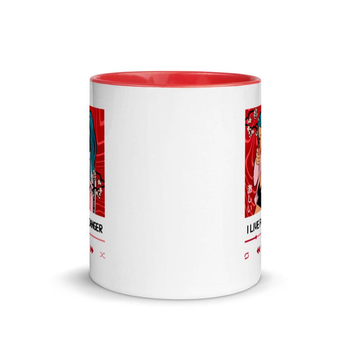 I Live for Danger Anime Mug - PlayWhatever